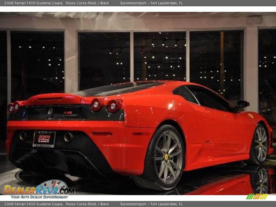 2008 Ferrari F430 Scuderia Coupe Rosso Corsa (Red) / Black Photo #55