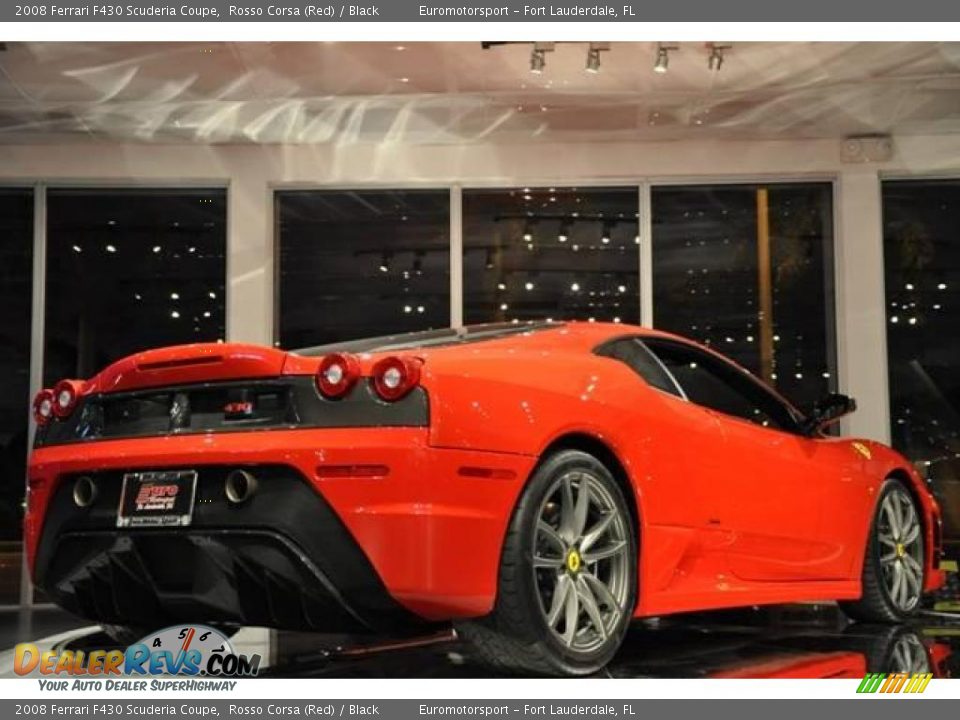 2008 Ferrari F430 Scuderia Coupe Rosso Corsa (Red) / Black Photo #56