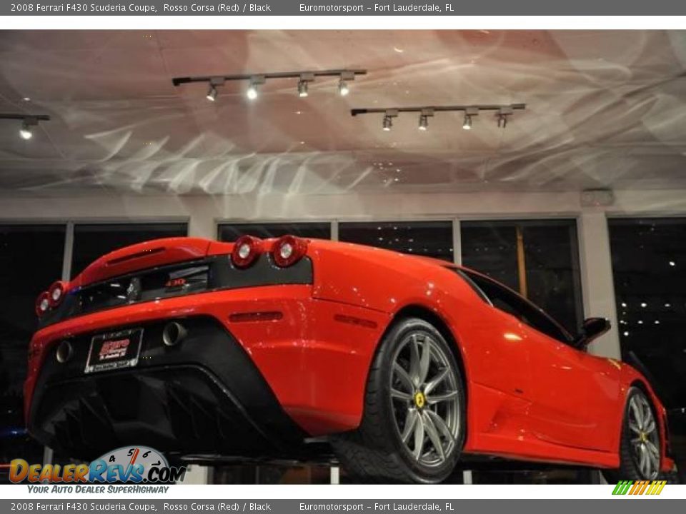2008 Ferrari F430 Scuderia Coupe Rosso Corsa (Red) / Black Photo #57