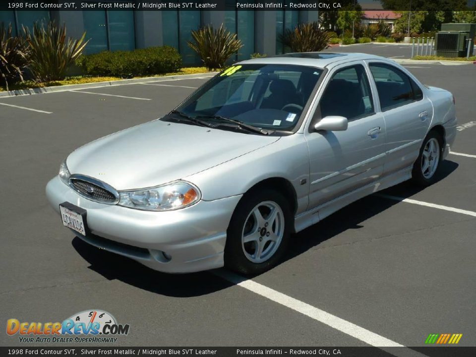 Front 3/4 View of 1998 Ford Contour SVT Photo #3
