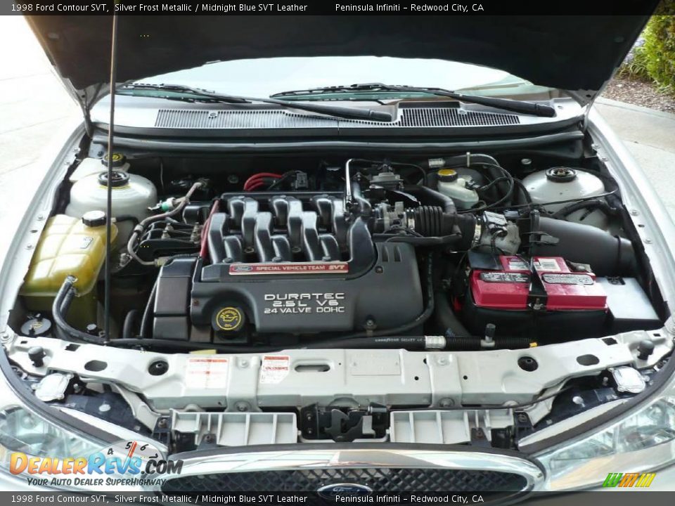 1998 Ford Contour SVT 2.5 Liter HO SVT DOHC 24-Valve V6 Engine Photo #11