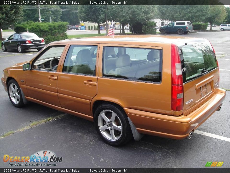 1998 Volvo V70 R AWD Saffron Pearl Metallic / Beige Photo #4
