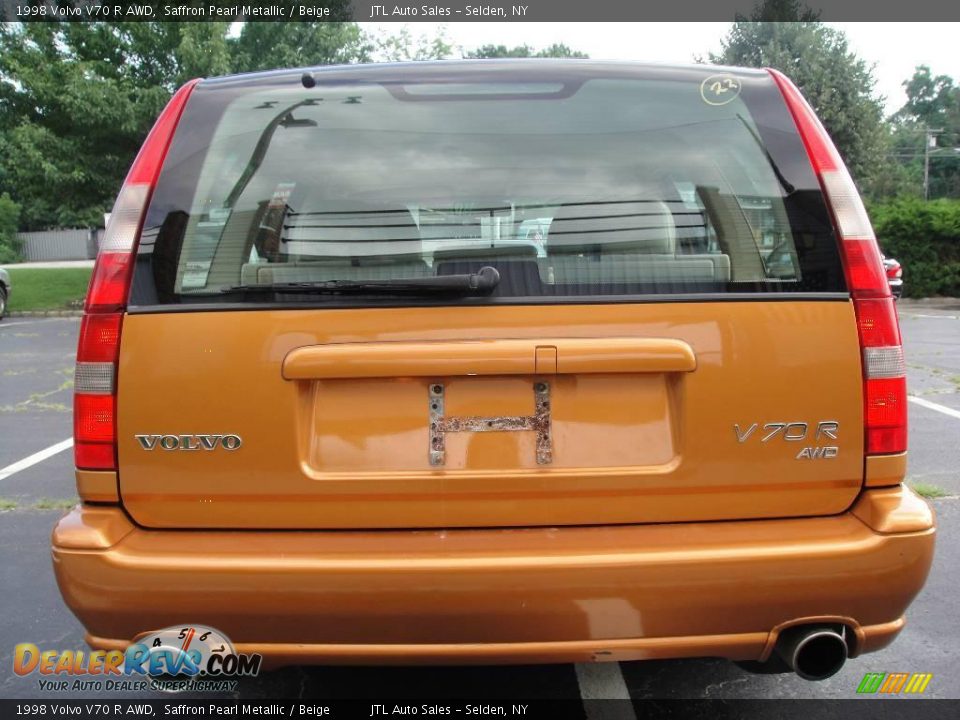 Saffron Pearl Metallic 1998 Volvo V70 R AWD Photo #5