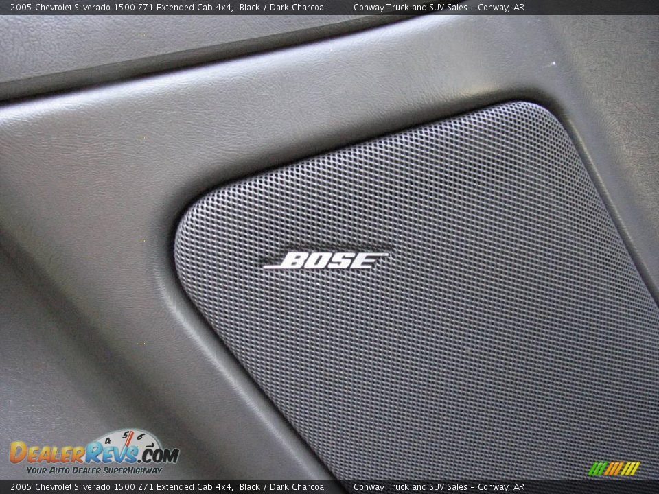 2005 Chevrolet Silverado 1500 Z71 Extended Cab 4x4 Black / Dark Charcoal Photo #18