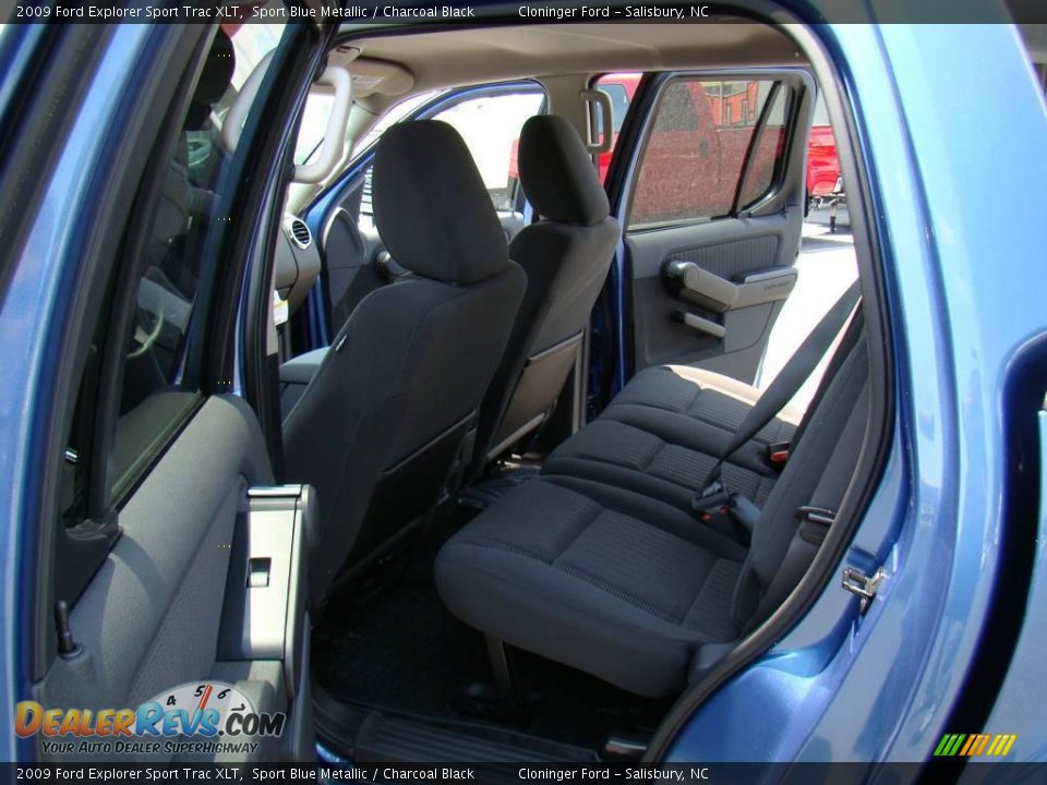 2009 Ford Explorer Sport Trac XLT Sport Blue Metallic / Charcoal Black Photo #9