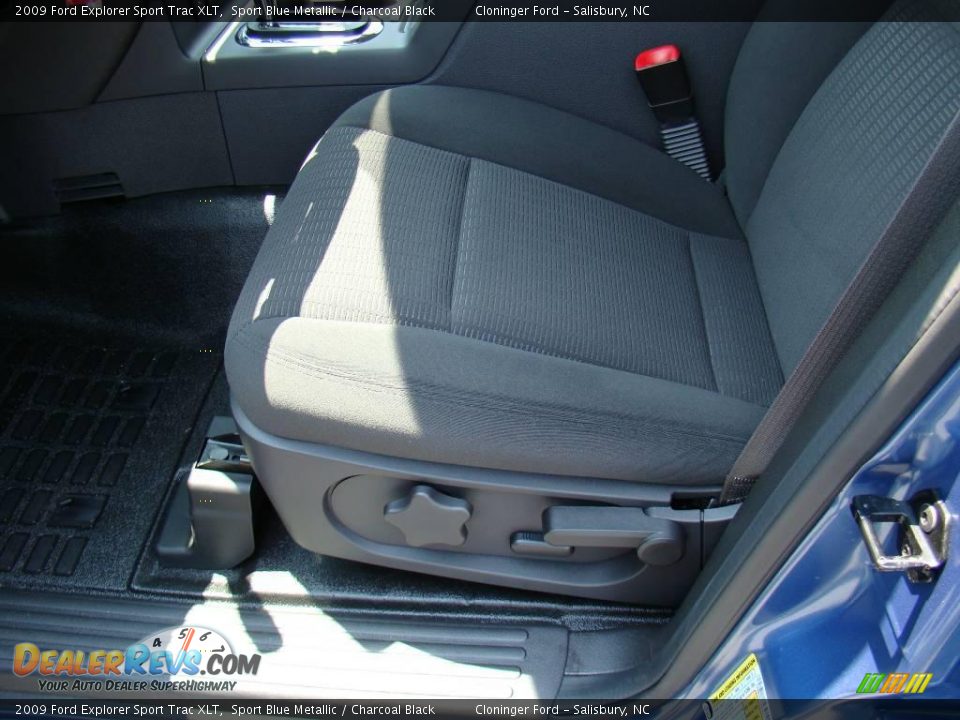 2009 Ford Explorer Sport Trac XLT Sport Blue Metallic / Charcoal Black Photo #20