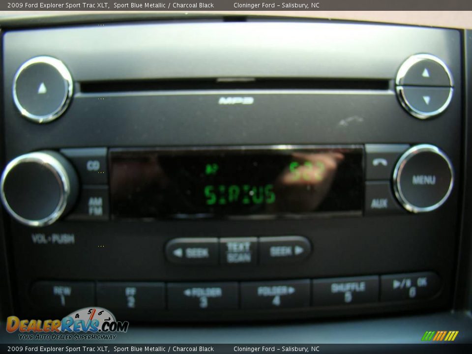 2009 Ford Explorer Sport Trac XLT Sport Blue Metallic / Charcoal Black Photo #23