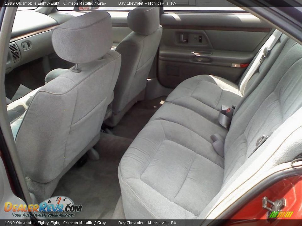 1999 Oldsmobile Eighty-Eight Crimson Metallic / Gray Photo #3