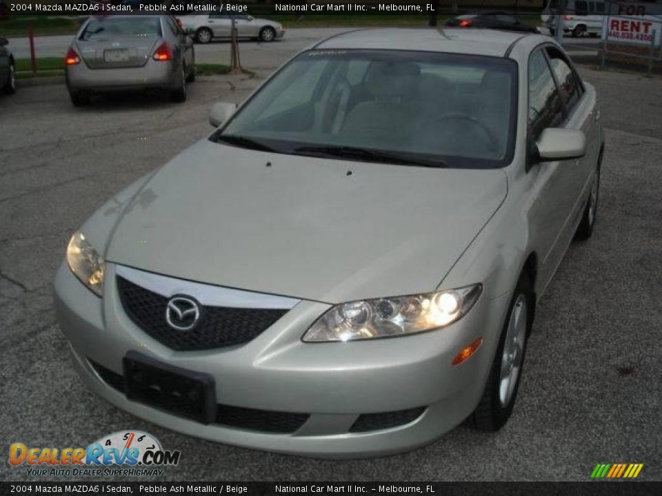 2004 Mazda MAZDA6 i Sedan Pebble Ash Metallic / Beige Photo #2