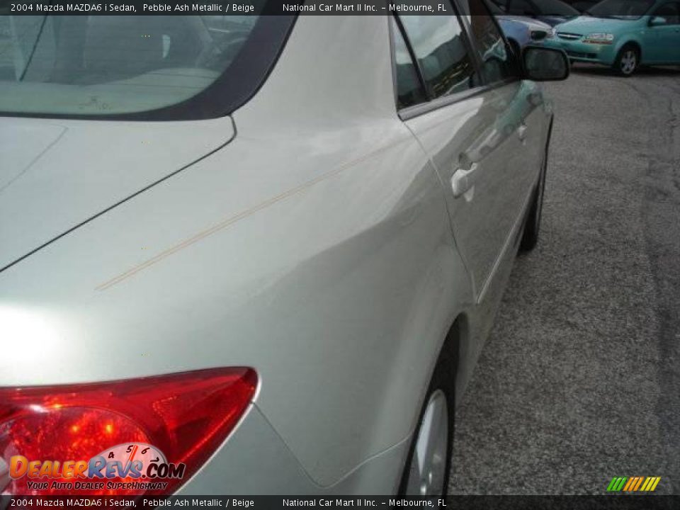 2004 Mazda MAZDA6 i Sedan Pebble Ash Metallic / Beige Photo #4