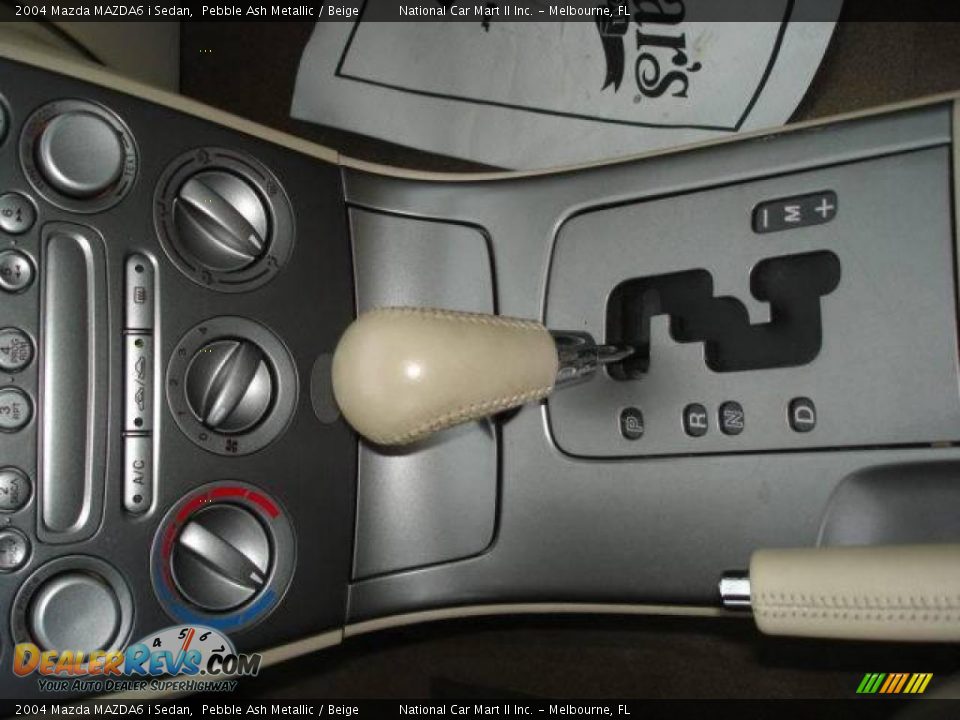 2004 Mazda MAZDA6 i Sedan Pebble Ash Metallic / Beige Photo #12