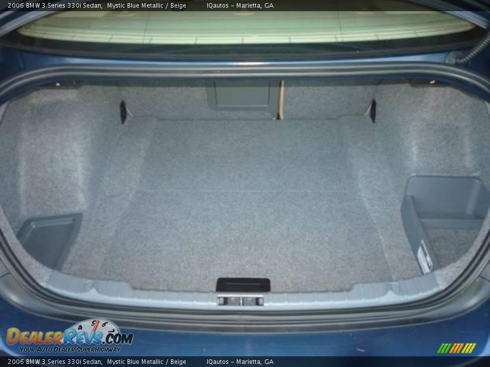 2006 BMW 3 Series 330i Sedan Mystic Blue Metallic / Beige Photo #30