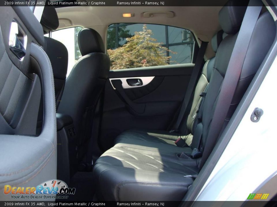 2009 Infiniti FX 35 AWD Liquid Platinum Metallic / Graphite Photo #7