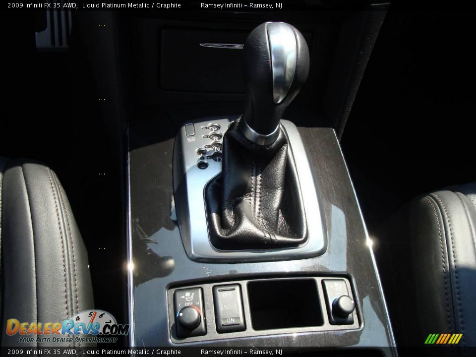 2009 Infiniti FX 35 AWD Liquid Platinum Metallic / Graphite Photo #13
