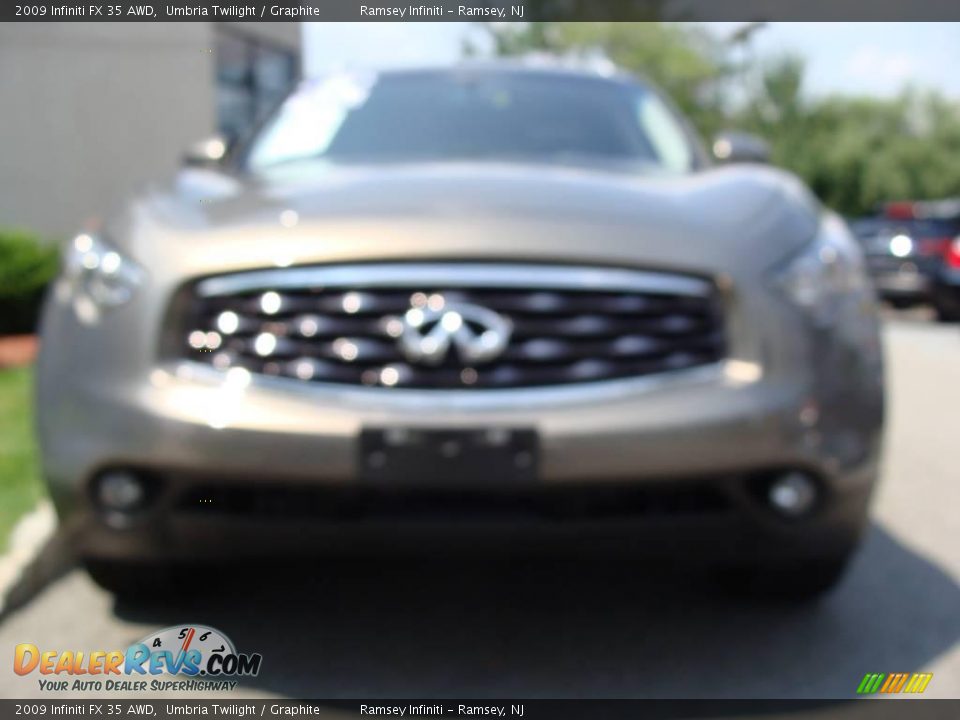 2009 Infiniti FX 35 AWD Umbria Twilight / Graphite Photo #2