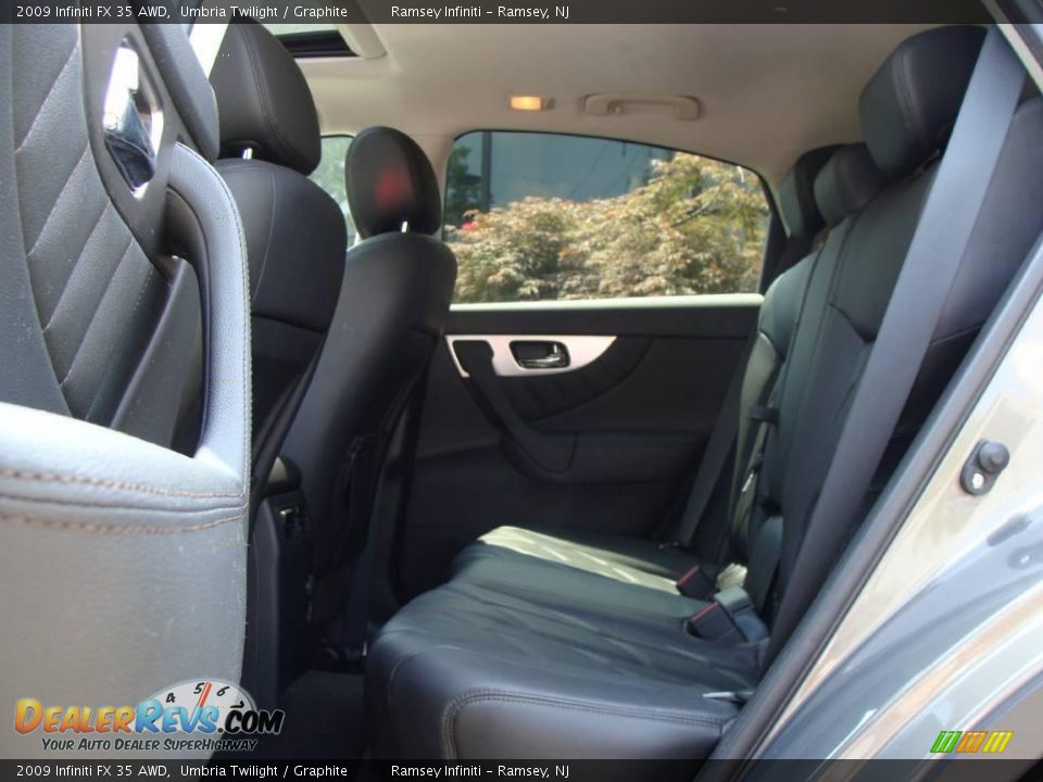 2009 Infiniti FX 35 AWD Umbria Twilight / Graphite Photo #8