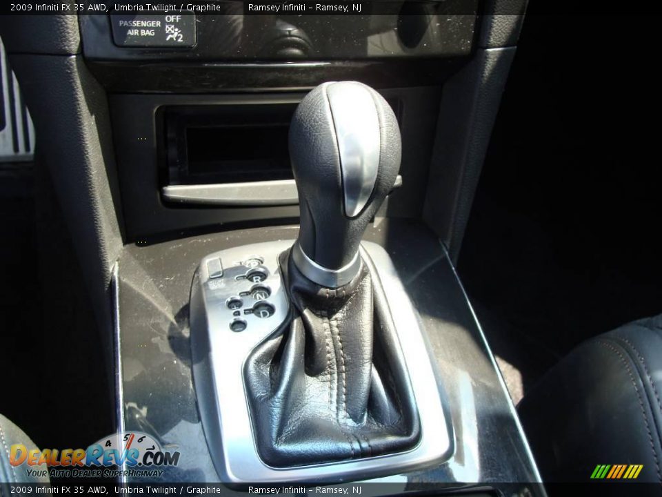 2009 Infiniti FX 35 AWD Umbria Twilight / Graphite Photo #14
