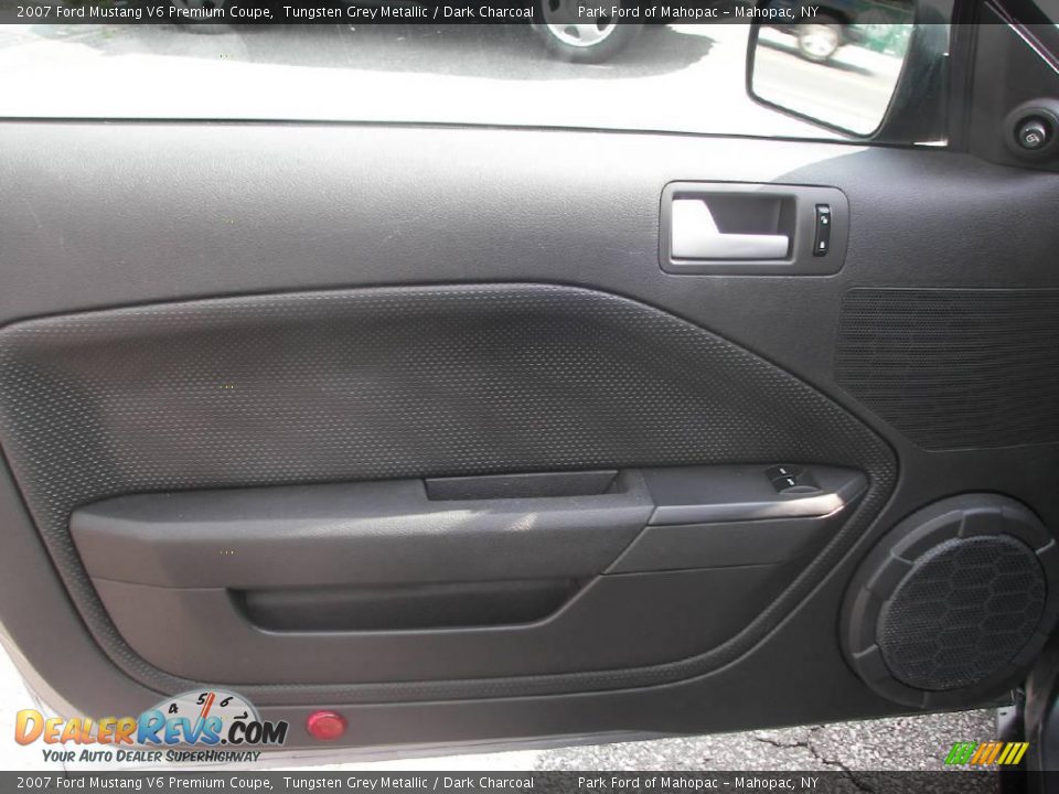 2007 Ford Mustang V6 Premium Coupe Tungsten Grey Metallic / Dark Charcoal Photo #10