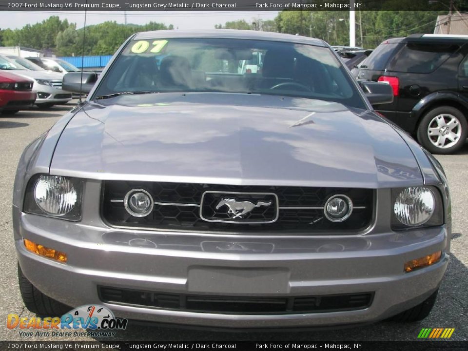 2007 Ford Mustang V6 Premium Coupe Tungsten Grey Metallic / Dark Charcoal Photo #17