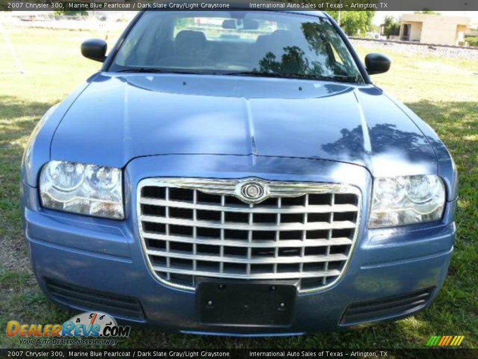 2007 Chrysler 300 Marine Blue Pearlcoat / Dark Slate Gray/Light Graystone Photo #2