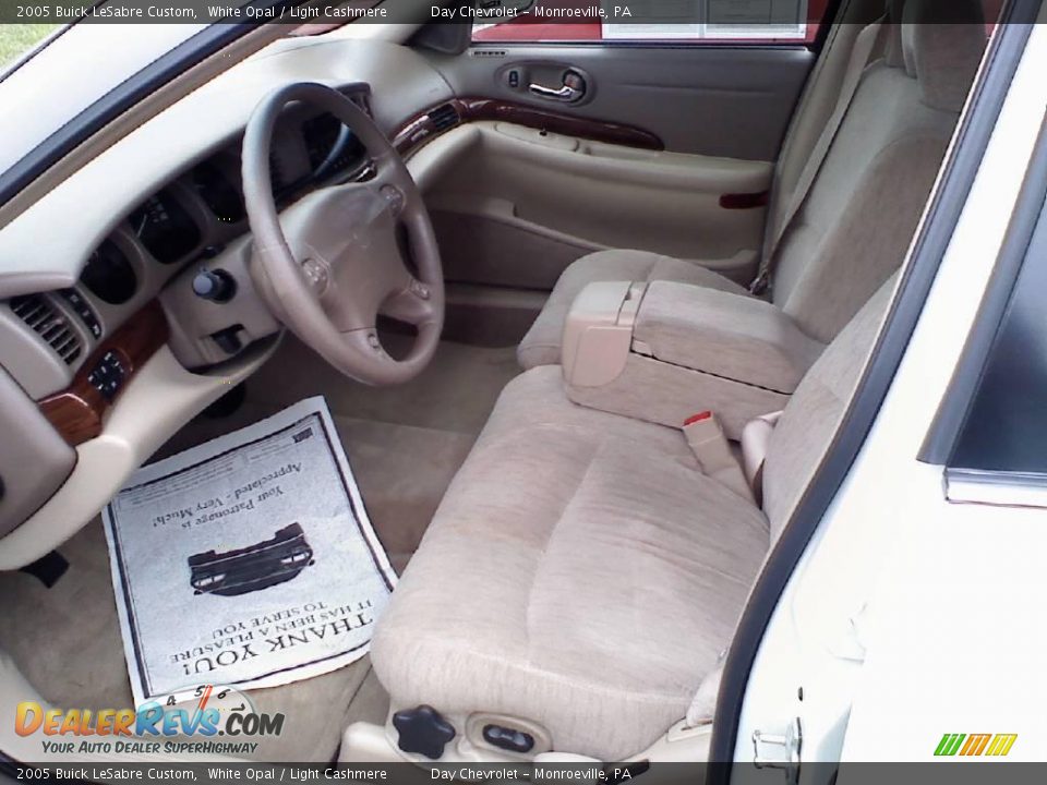 2005 Buick LeSabre Custom White Opal / Light Cashmere Photo #5