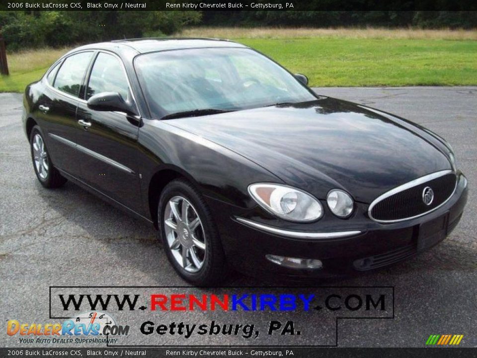 2006 Buick LaCrosse CXS Black Onyx / Neutral Photo #1