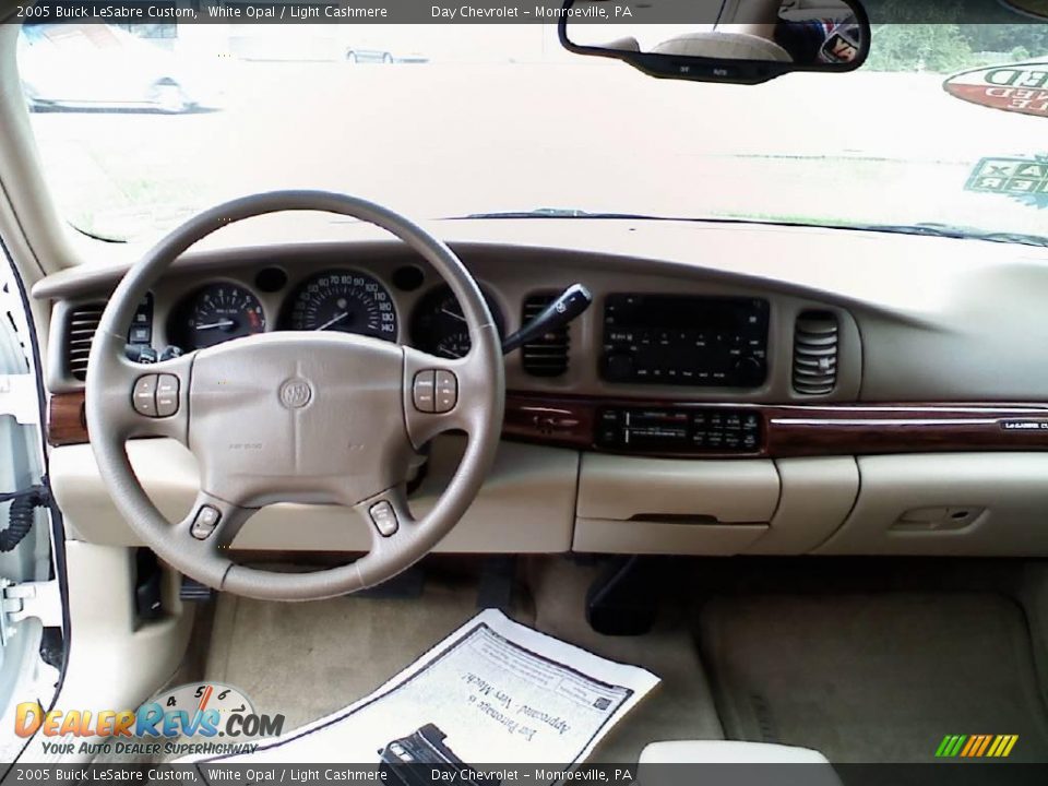 2005 Buick LeSabre Custom White Opal / Light Cashmere Photo #7