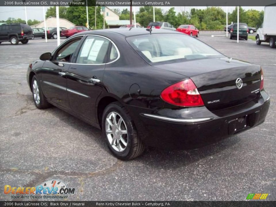 2006 Buick LaCrosse CXS Black Onyx / Neutral Photo #3