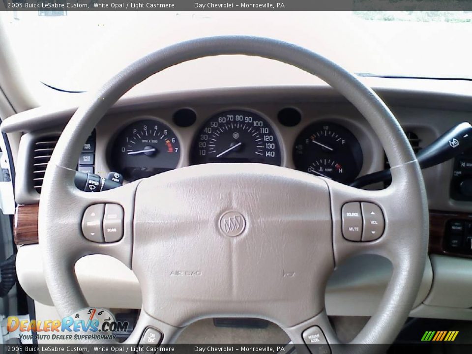 2005 Buick LeSabre Custom White Opal / Light Cashmere Photo #11