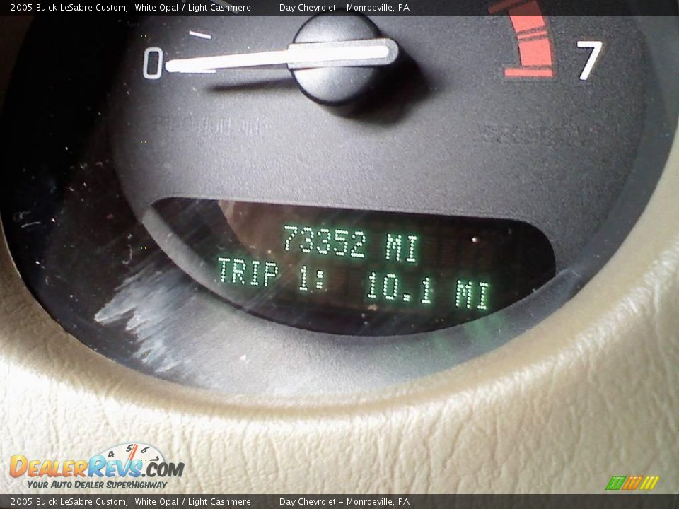 2005 Buick LeSabre Custom White Opal / Light Cashmere Photo #12