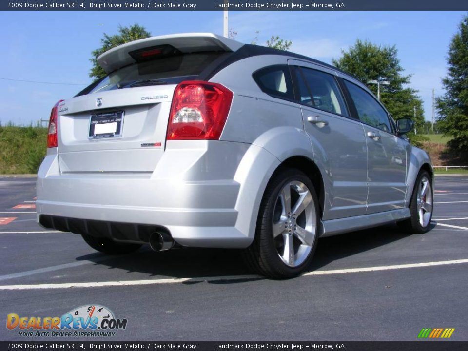 2009 Dodge Caliber SRT 4 Bright Silver Metallic / Dark Slate Gray Photo #3