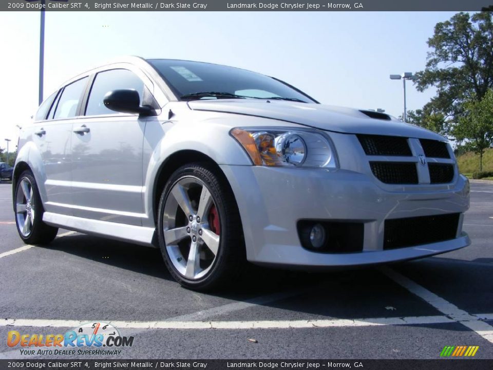 2009 Dodge Caliber SRT 4 Bright Silver Metallic / Dark Slate Gray Photo #4