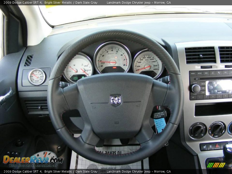 2009 Dodge Caliber SRT 4 Bright Silver Metallic / Dark Slate Gray Photo #11