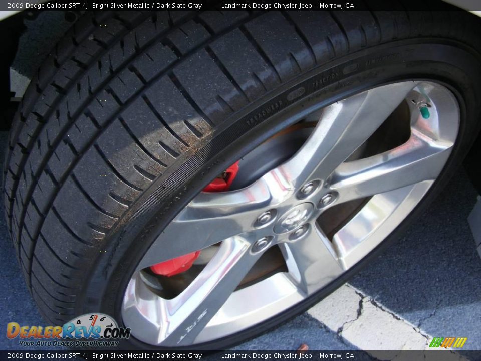 2009 Dodge Caliber SRT 4 Bright Silver Metallic / Dark Slate Gray Photo #13