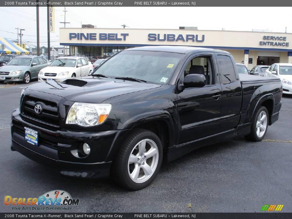2008 Toyota Tacoma X-Runner Black Sand Pearl / Graphite Gray Photo #1
