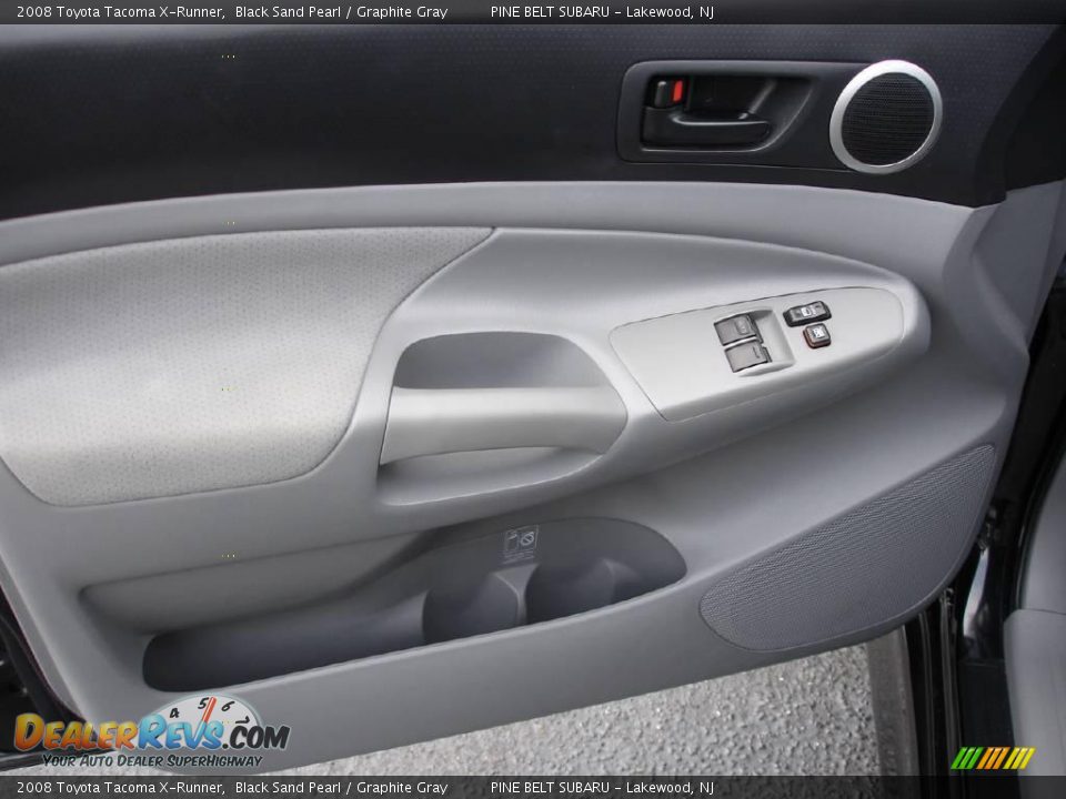 2008 Toyota Tacoma X-Runner Black Sand Pearl / Graphite Gray Photo #7
