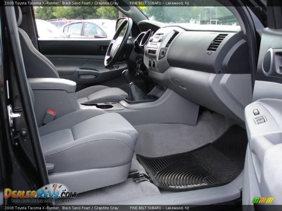 2008 Toyota Tacoma X-Runner Black Sand Pearl / Graphite Gray Photo #10