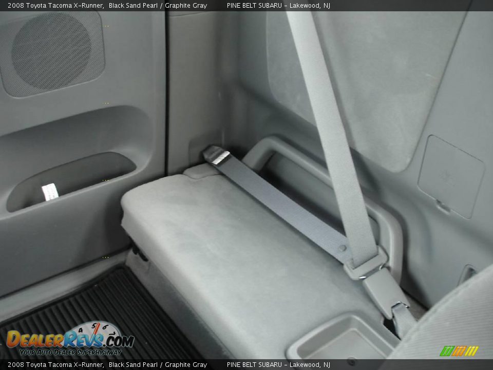 2008 Toyota Tacoma X-Runner Black Sand Pearl / Graphite Gray Photo #13