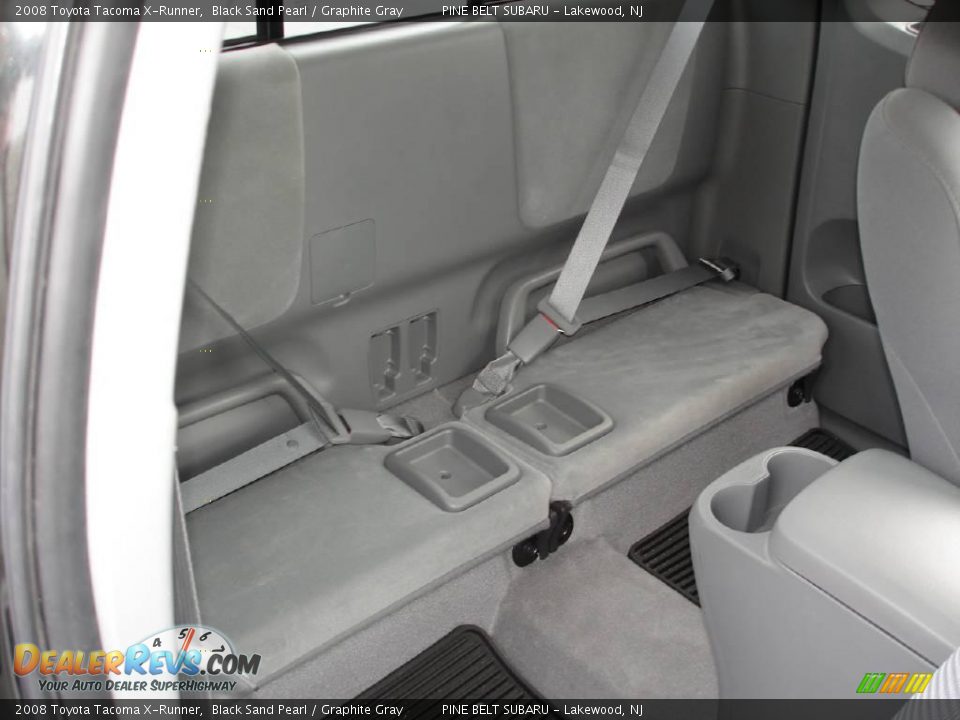 2008 Toyota Tacoma X-Runner Black Sand Pearl / Graphite Gray Photo #14