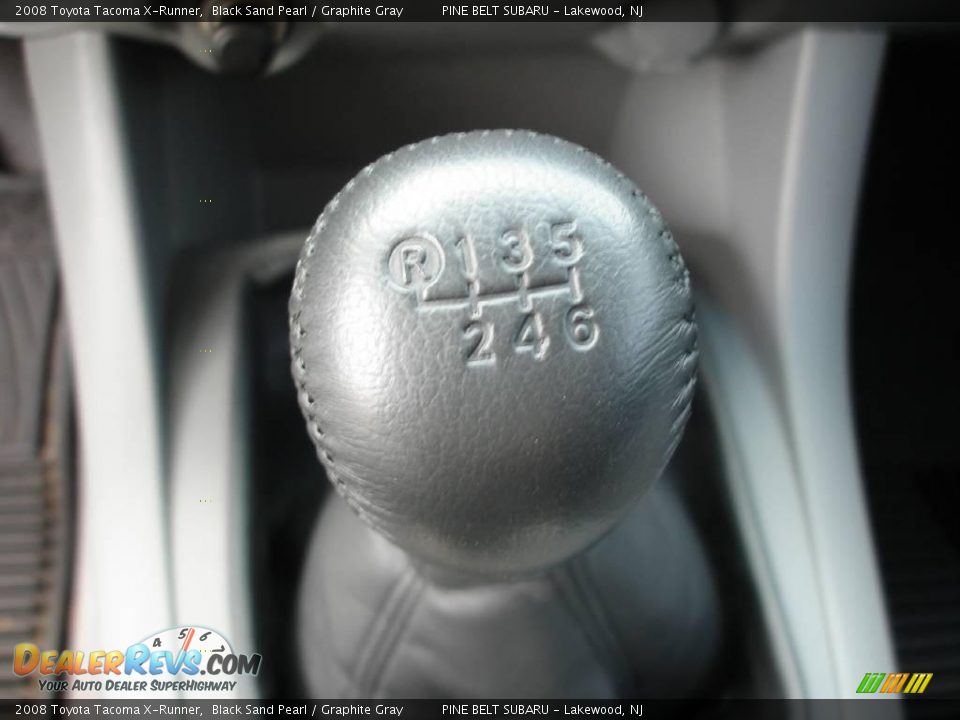 2008 Toyota Tacoma X-Runner Black Sand Pearl / Graphite Gray Photo #18