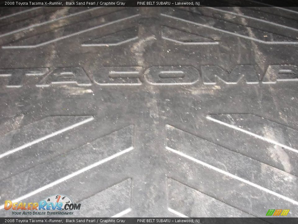 2008 Toyota Tacoma X-Runner Black Sand Pearl / Graphite Gray Photo #19