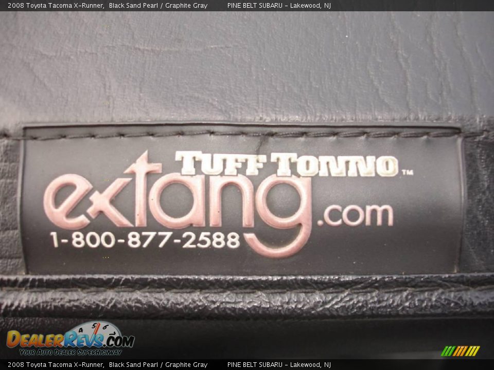 2008 Toyota Tacoma X-Runner Black Sand Pearl / Graphite Gray Photo #20