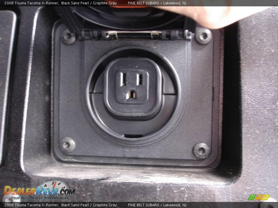 2008 Toyota Tacoma X-Runner Black Sand Pearl / Graphite Gray Photo #22