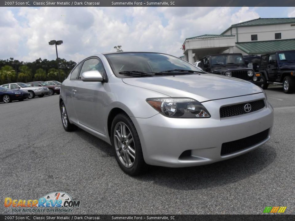 2007 Scion tC Classic Silver Metallic / Dark Charcoal Photo #1