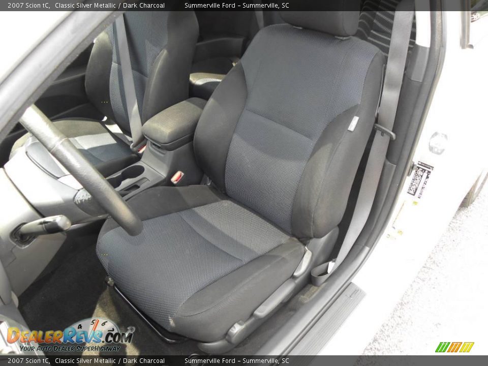 2007 Scion tC Classic Silver Metallic / Dark Charcoal Photo #5