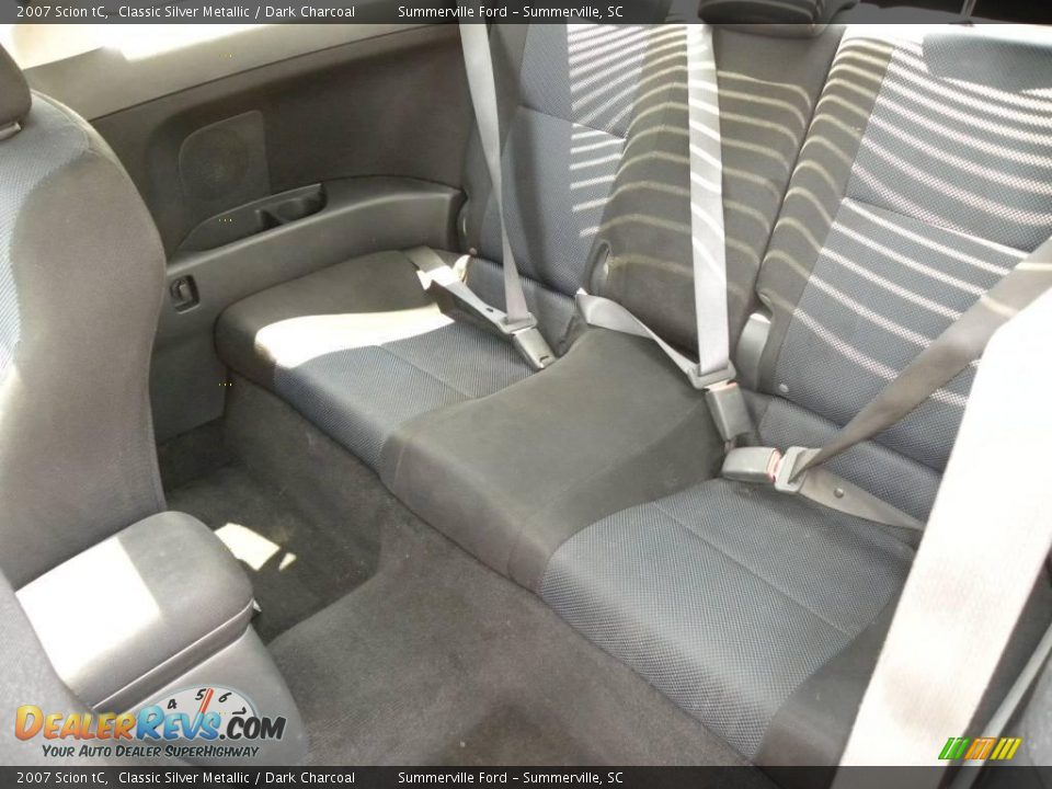 2007 Scion tC Classic Silver Metallic / Dark Charcoal Photo #7