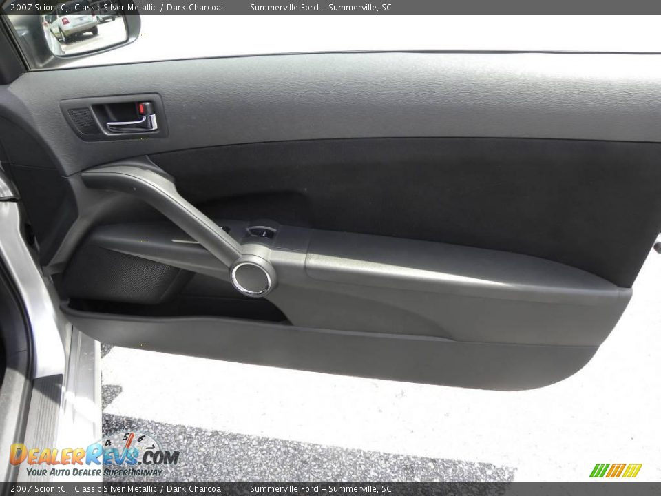 2007 Scion tC Classic Silver Metallic / Dark Charcoal Photo #9