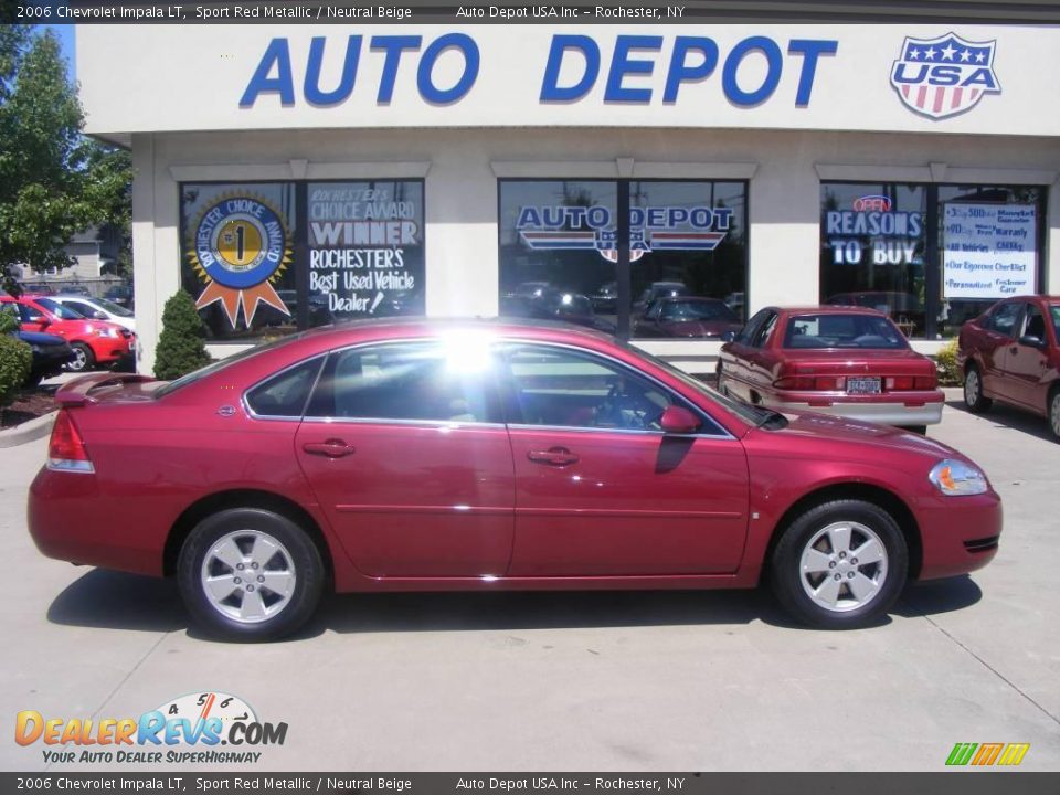 2006 Chevrolet Impala LT Sport Red Metallic / Neutral Beige Photo #1