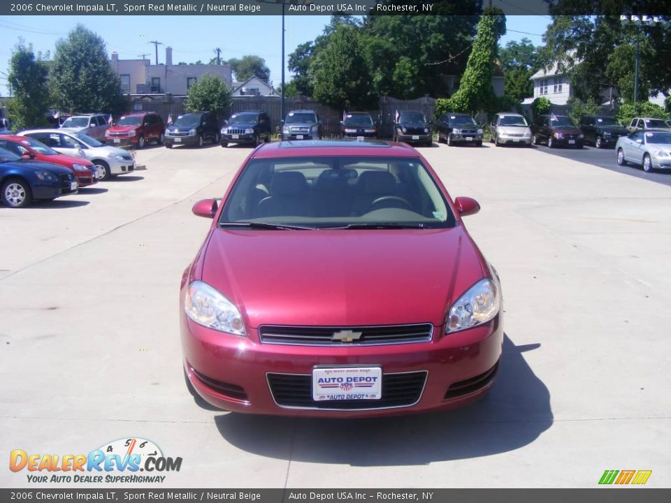 2006 Chevrolet Impala LT Sport Red Metallic / Neutral Beige Photo #3