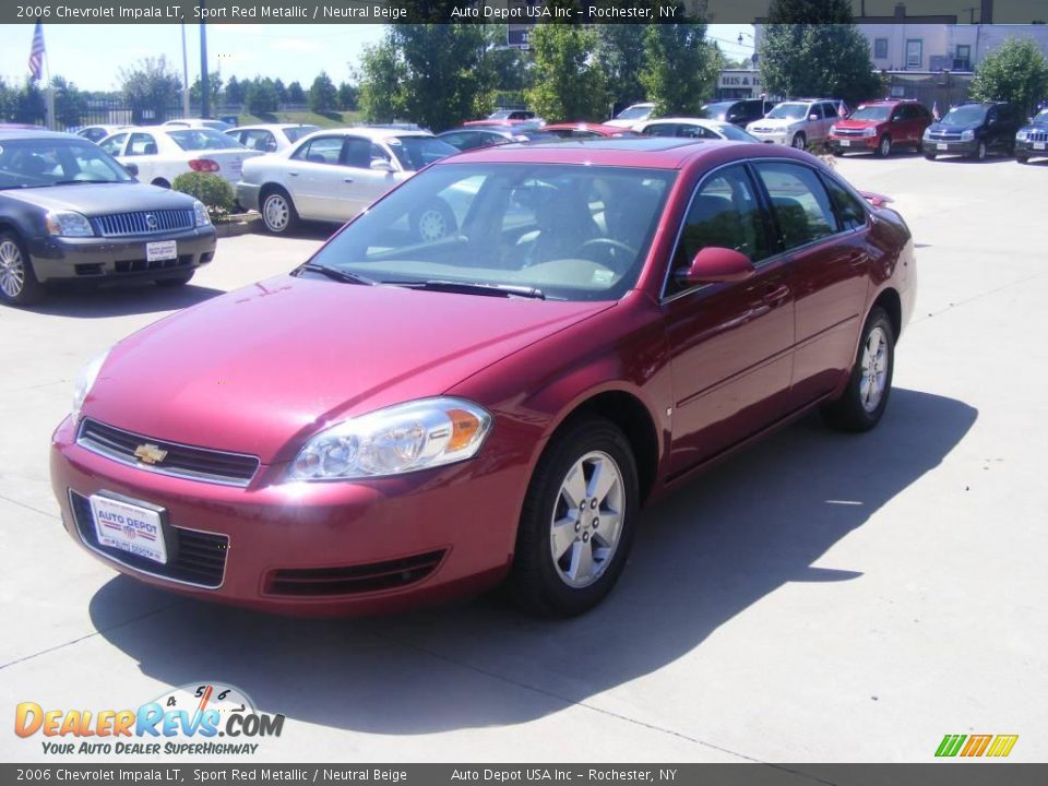 2006 Chevrolet Impala LT Sport Red Metallic / Neutral Beige Photo #4
